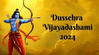 Dussehra 2024Dashara kitne tarikh ko pad raha haiVijyadashmi Ravan Dahan Dussehra par kya kare [upl. by Nos654]