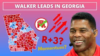 HERSCHEL WALKER LEADS IN GEORGIA  Republicans GAIN Momentum in CRUCIAL Senate Seat [upl. by Foushee]