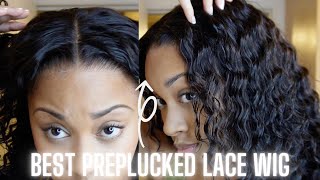 No Prep Needed Lace Wig Install  ChitChat ft WowAfrican [upl. by Nydnarb]