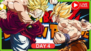 9124 DAY 4 NEW GLOBAL ACCOUNT  LIVE STREAM DBZ DOKKAN BATTLE [upl. by Cissej363]