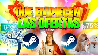 ⭐ ¡LAS MEJORES OFERTAS DEL AÑO WINTER SALE de Steam 2023⭐  ¿Qué JUEGOS COMPRAR 🤑 💲 [upl. by Onitsoga]