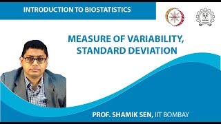 Measure of Variability Standard deviation [upl. by Arni678]