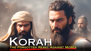 Korah  The Forgotten Rebel Against Moses Bible Stories Explained [upl. by Arobed871]