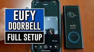 Eufy Video Doorbell S220 Setup and Review  What To Expect [upl. by Lahcim]