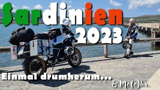 Motorradurlaub Sardinien Rundreise 2023 [upl. by Kreiner]