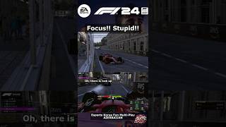 Focus Stupid Baku F1 24 highlights shorts F124 F12024 F1esport [upl. by Anaehr]