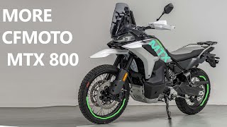 MORE CFMOTO 800 MTX COLOLRS AND DETAILS [upl. by Esilehc]