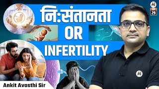 UNDERSTANDING निसंतानता OR INFERTILITY CAUSES amp INVESTIGATION EXPLAIN BY ANKIT AVASTHI SIR [upl. by Had]