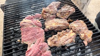 Los huesitos de la cabreria son lo mejor de la carne asada disfrutarlos en el árbol de la felicidad [upl. by Yrogerg]