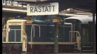 Bahnhof Rastatt 1984  Güterhallenfest  Ausschnitt [upl. by Nnail]