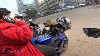 First time Daulatdia Paturia Aricha Ferry Ghat by bike  Saif Vlogs BD [upl. by Giess88]