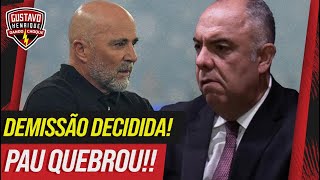 DEMISSÃO DECIDIDA ENTENDA OS BASTIDORES DO QUEBRAPAU NO FLAMENGO [upl. by Amity]