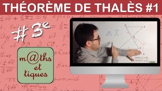 Appliquer le théorème de Thalès 1  Troisième [upl. by Awjan]