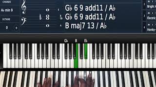 62514 Chord Progression with Tritone Subs DbC [upl. by Valerlan141]