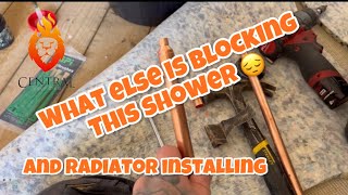 Back on the Blocked shower Life of a jobbing plumber [upl. by Eirojam633]