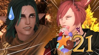 Eji Reacts to FFXIV Dawntrail Part 21  Reunions and Farewells  Blind Playthrough [upl. by Ainehta]