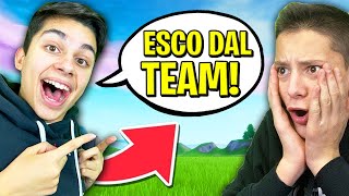 ESCO DAL TEAM BLAZE SCHERZO ASSURDO A CAP ARRABBIATO 😱 FORTNITE ITA [upl. by Eward]