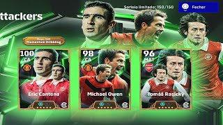 MICHAEL OWEN DUPLO ÍMPETO CANTONA ATUALIZAÇÃO  PACK OPENING EFOOTBALL 2025 LENDAS DA PREMIER [upl. by Eiramlatsyrk]