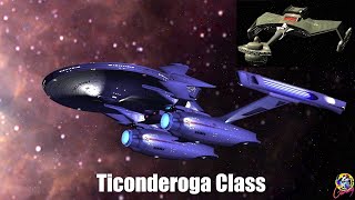 Ticonderoga Class VS TMP Klingon Ktinga  Both Ways  Star Trek Starship Battles [upl. by Lincoln]