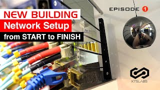 New Building Network Setup from Start to Finish  Site Survey  EP1 [upl. by Phemia]