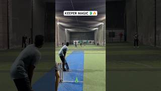 Keeper Rapid Magic At Cricket Field 🧤Spin Balls Batsman Swing And Keeper Skills cricket shorts [upl. by Aleac]