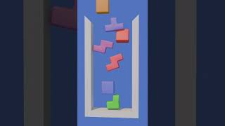 soft body tetris 1 Ill make another with sfx next time viral satisfying shorts [upl. by Junia]