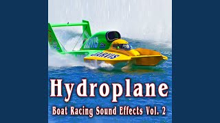 Hydroplane Boat Dock Ambience with Water Lapping Against the Docks Crew Talking and Boat [upl. by Seraphine]