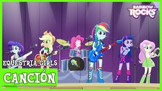 ¡A Bailar  MLP Equestria Girls  Rainbow Rocks Español Latino [upl. by Annoiek]