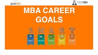 Crafting MBA Career Goals for MBA Admissions  PrepMBA [upl. by Hogg]