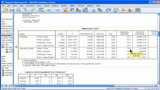 MANOVA  SPSS part 3 [upl. by Aneerhs]