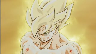 DBZ Coolers Revenge Goku goes Super Saiyan 4K HD [upl. by Ellesor]