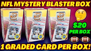 1 GRADED CARD PER BOX🤔 2024 GEMS OF THE GAME FOOTBALL MYSTERY BLASTER BOX🏈 [upl. by Sergio251]