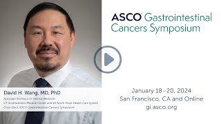 Dr David Wang Invites You to Submit to ASCO GI24 [upl. by Tucker]