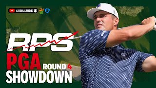 PGA DFS Golf Picks  PGA CHAMPIONSHIP  518  PGA Showdown Round 4 [upl. by Oswal956]