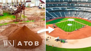 Why a Pennsylvania Dirt Farm Supplies Most MLB Teams’ Infields  WSJ A to B [upl. by Angel]