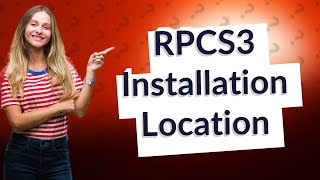 Where does RPCS3 install packages [upl. by Hagan]