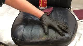 How To Prepare Classic Car Seat For Restoration [upl. by Sedberry]