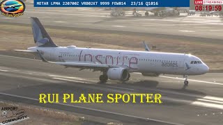 Aviões Pousando e Decolando no Aeroporto da Madeira LIVE [upl. by Johnsson435]