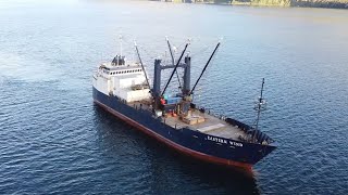 Eastern Wind  Docking at Trident Seafoods [upl. by Shuman761]