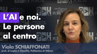 Viola SCHIAFFONATI  L’AI e noi Le persone al centro [upl. by Epoh394]