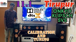 Hometheatre 111 Calibration And Tuning Locat Tirupur calibration tuning auddysy RockAudios [upl. by Maer]