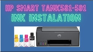 hp smart tank 581  590 printer ink Installation viral trending youtubesgorts youtubeviral [upl. by Arta]