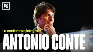 ANTONIO CONTE si presenta al Napoli la conferenza integrale  DAZN [upl. by Hanleigh790]