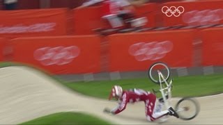 Mens BMX Seeding  London 2012 Olympics [upl. by Rusticus]