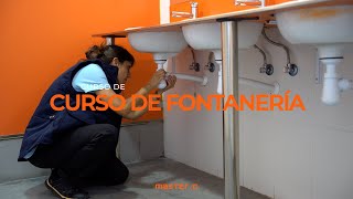 Curso de Fontanería y Mantenimiento de Redes de Agua 🔸 Formación MasterD [upl. by Reteip]