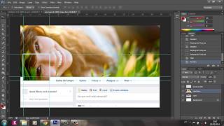 Capa para Facebook com Photoshop CS6 [upl. by Meehsar994]