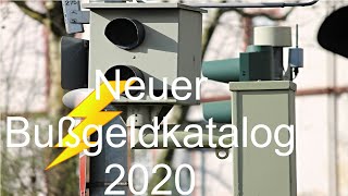 Neuer Bußgeldkatalog ab 28042020 [upl. by Gareri]