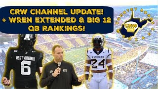 WVU Football News  Important Channel Info  QampA CRW Live 510  West Virginia Mountaineers [upl. by Johanna]