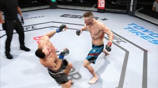 UFC 268  Justin Gaethje vs Michael Chandler Full Fight Highlights  UFC Lightweight UFC 4 [upl. by Ainesy]