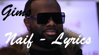 Gims  Naïf ♫ Lyrics Paroles Karaoke [upl. by Norri]